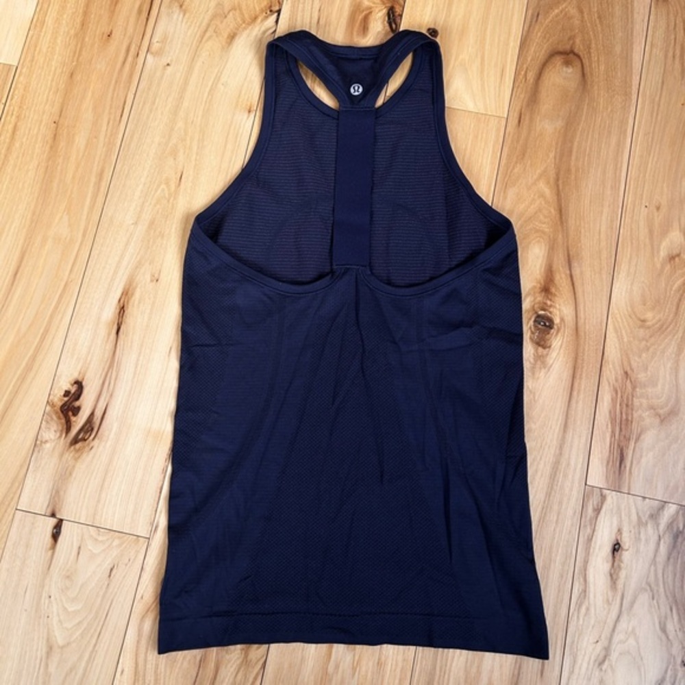 Swiftly Speed Racerback *Sheer Stripe - Picture 4 of 8